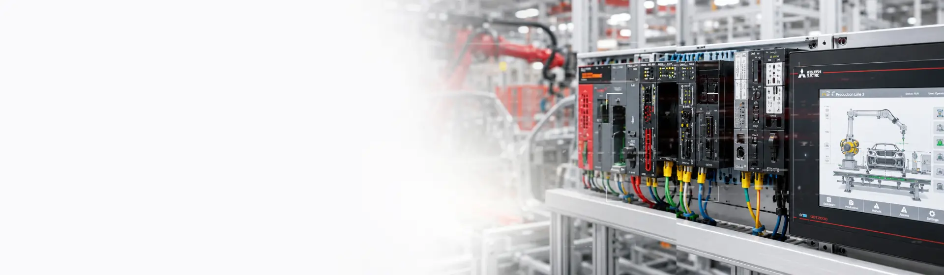Automatización Industrial - PLCs, HMIs, variadores y servos